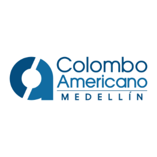 Logo Colombo Americano Medellín